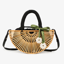 Load image into Gallery viewer, Modern Bamboo Handbag
