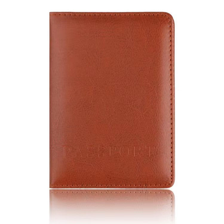 Casual Passport Covers PU Leather Travel Accessories ID Bank Credit Card Bag Documents Passport Holder Wallets