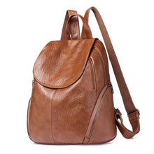 Load image into Gallery viewer, Vegan Leather Backpack
