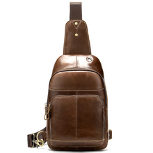 Load image into Gallery viewer, Matte Leather Chest Bag
