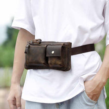 Load image into Gallery viewer, Retro Leather Sling Bag
