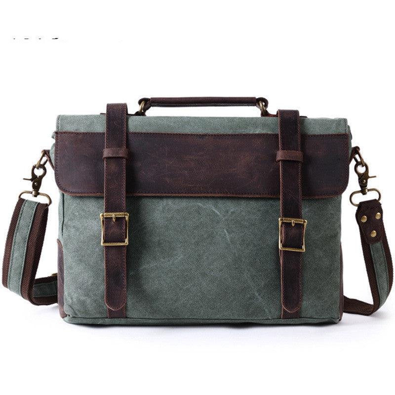 Military Canvas Messenger Bag