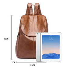 Load image into Gallery viewer, Vegan Leather Backpack
