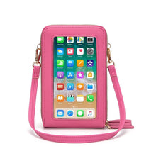 Load image into Gallery viewer, Women Touch Screen Phone Bag RFID Crossbody Cellphone Purse Wallet Shoulder Handbag
