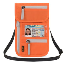 Load image into Gallery viewer, New Travel Passport Wallet Multi-functional Document Bag Waterproof Passport Clip RFID Document Bag
