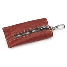 Load image into Gallery viewer, Genuine Leather Men Key Holders Key Wallet
