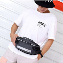 Load image into Gallery viewer, Outdoor Anti-Theft Waist Bag Men  Reflective Run Fanny Pack Waterproof Cell Phone Bag Travel Belt Bag
