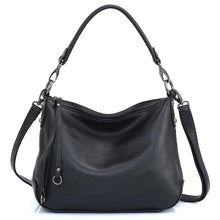 Load image into Gallery viewer, Genuine Leather Bags Women Casual Hobo Handbag Shoulder Crossbody Bag
