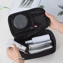 Load image into Gallery viewer, Large Cosmetic Bag Women Waterproof Double Layer Travel Organizer Makeup Bag Toiletry Pouch
