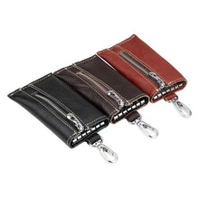 Load image into Gallery viewer, Genuine Leather Men Key Holders Key Wallet
