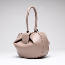 Load image into Gallery viewer, Genuine Leather Luxury Dumplings Handbag
