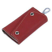 Load image into Gallery viewer, Genuine Leather Multinational Key Housekeeper Key Holders  Key Cases
