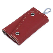 Load image into Gallery viewer, Genuine Leather Multinational Key Housekeeper Key Holders  Key Cases
