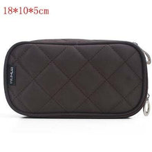 Load image into Gallery viewer, Large Cosmetic Bag Women Waterproof Double Layer Travel Organizer Makeup Bag Toiletry Pouch
