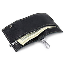 Load image into Gallery viewer, Cowhide Leather Multi-function Key Wallet Housekeeper Key Holders
