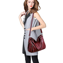 Load image into Gallery viewer, High Quality Soft Leather Tassel Luxury Women Handbags Crossbody Bag Tote Purse
