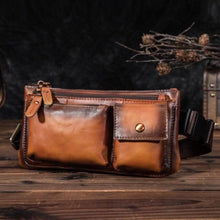 Load image into Gallery viewer, Retro Leather Sling Bag
