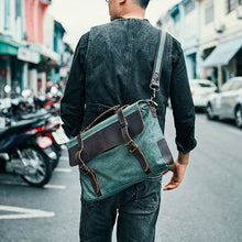 Load image into Gallery viewer, Military Canvas Messenger Bag

