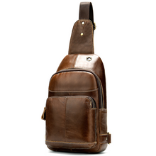 Load image into Gallery viewer, Matte Leather Chest Bag
