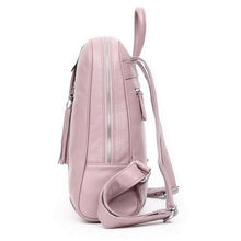 Load image into Gallery viewer, Leather Women Backpacks School bag Teenagers shoulders Bag
