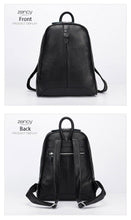 Load image into Gallery viewer, Leather Women Backpack Casual Travel Back Pack Bag Preppy Style Girl&#39;s Laptop Schoolbag
