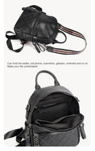 Load image into Gallery viewer, Leather Vintage Women Backpack Daily Holiday Knapsack Casual Travel Bags Girl&#39;s Schoolbag
