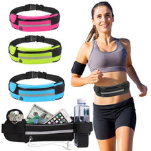 Load image into Gallery viewer, Women Waist Bag Women Belt phone Bag Sports Waterproof men Waist Bags
