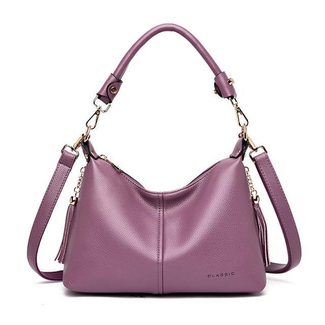 High Quality Soft Leather Small Hobo Handbags Women Crossbody Bags Shoulder Bag