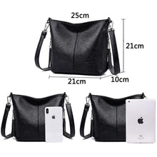 Load image into Gallery viewer, Fashion soft Leather Women Bucket Crossbody Bags Shoulder Bag Small Handbags
