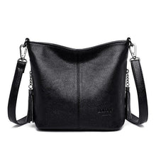 Load image into Gallery viewer, Fashion soft Leather Women Bucket Crossbody Bags Shoulder Bag Small Handbags
