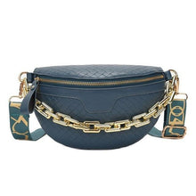 Load image into Gallery viewer, Women&#39;s Fanny Pack Waist Bag Thick Chain Shoulder Crossbody Chest Belt Bag
