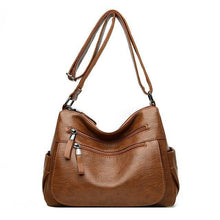 Load image into Gallery viewer, Large Capacity Women Soft Leather Handbag Shoulder Crossbody Bags
