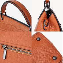 Load image into Gallery viewer, Genuine Leather Handbag Women Shoulder Bag Large Capacity Crossbody Bag
