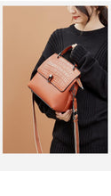 Load image into Gallery viewer, Genuine Leather Handbag Women Shoulder Bag Large Capacity Crossbody Bag
