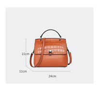 Load image into Gallery viewer, Genuine Leather Handbag Women Shoulder Bag Large Capacity Crossbody Bag
