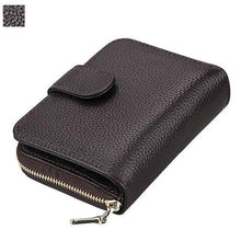 Load image into Gallery viewer, Fashion Women Genuine Leather Wallets RFID Anti Theft Purses ID Card Holders
