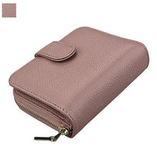 Load image into Gallery viewer, Fashion Women Genuine Leather Wallets RFID Anti Theft Purses ID Card Holders
